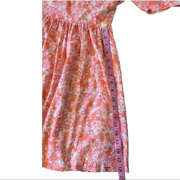 BPāāOrange/PeachĀ SummerāDressāsizeā-Medium - Picture 7 of 10